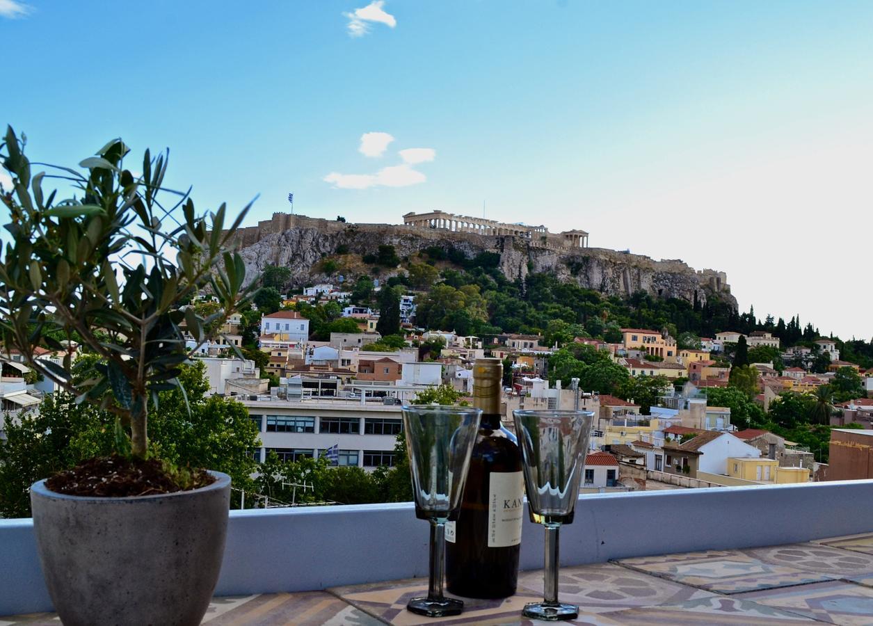 Hidesign Athens Acropolis Luxury Penthouse In Plaka Appartamento Esterno foto