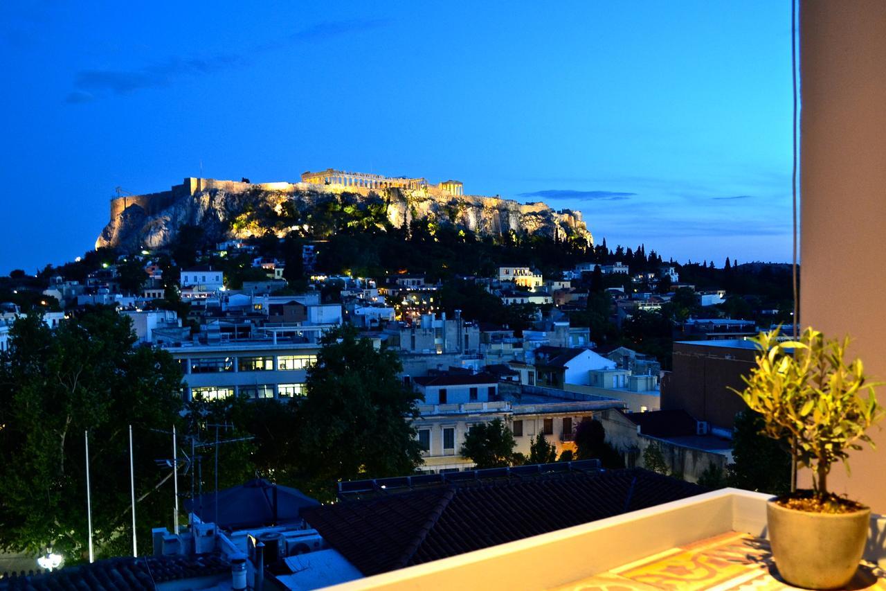 Hidesign Athens Acropolis Luxury Penthouse In Plaka Appartamento Esterno foto